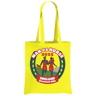 Man v Horse Cotton Long Handled Bag Thumbnail